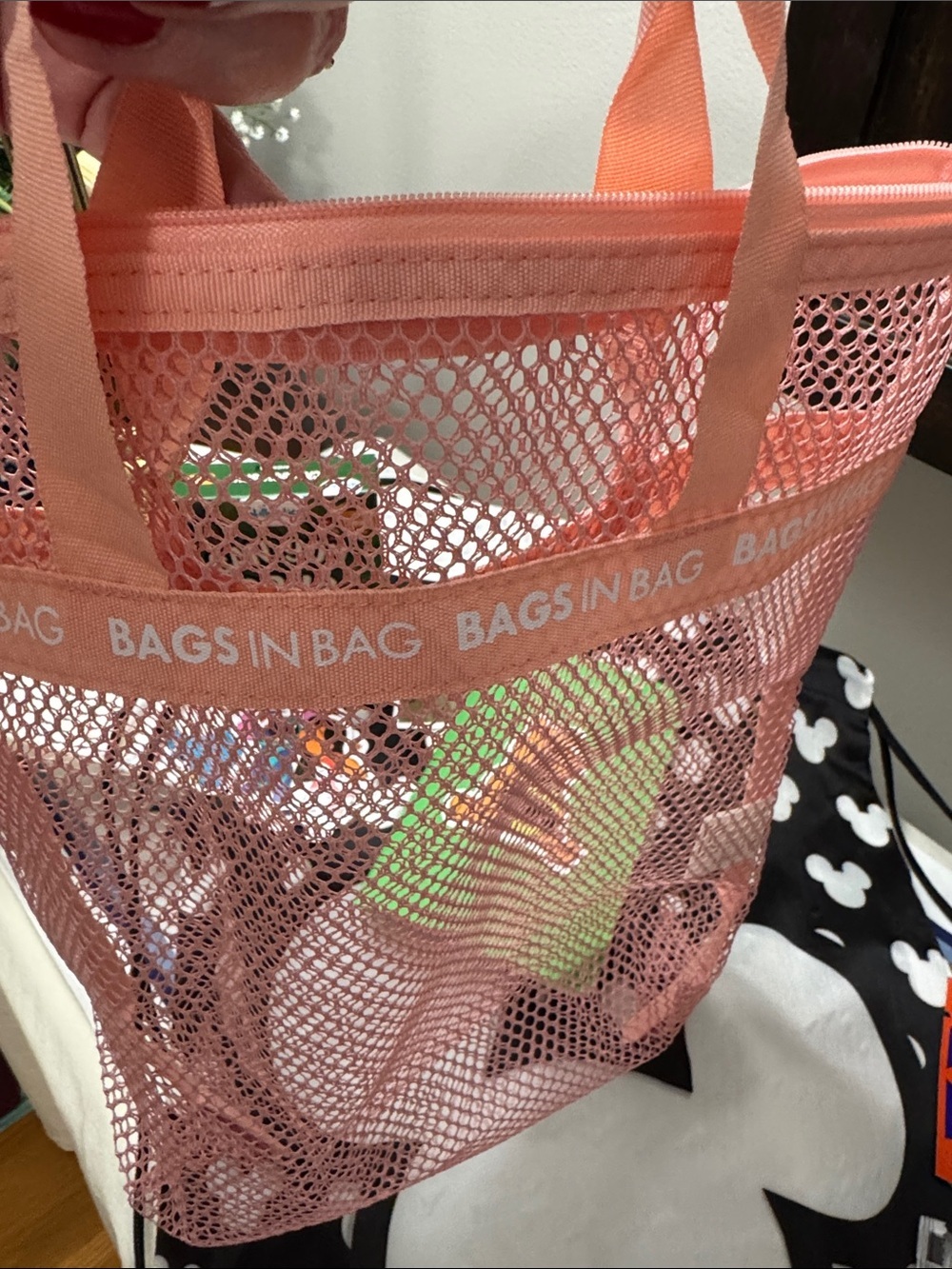 Disney Bundle Mesh Tote - Kids Accessories Bundle #2 - Picture 6 of 8